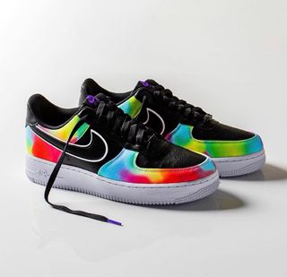 Available Now // Nike Air Force 1 Low “Black Tie Dye” | House of Heat°