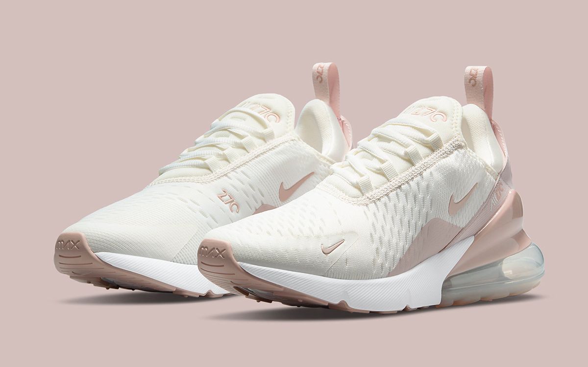 New Air Max 270 Boasts Sail Beige and Pink House of Heat