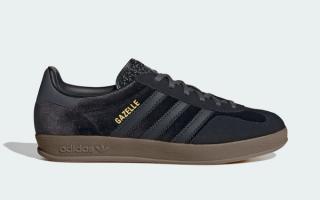 Adidas Gazelle Indoor "Velvet Pack" (Black)