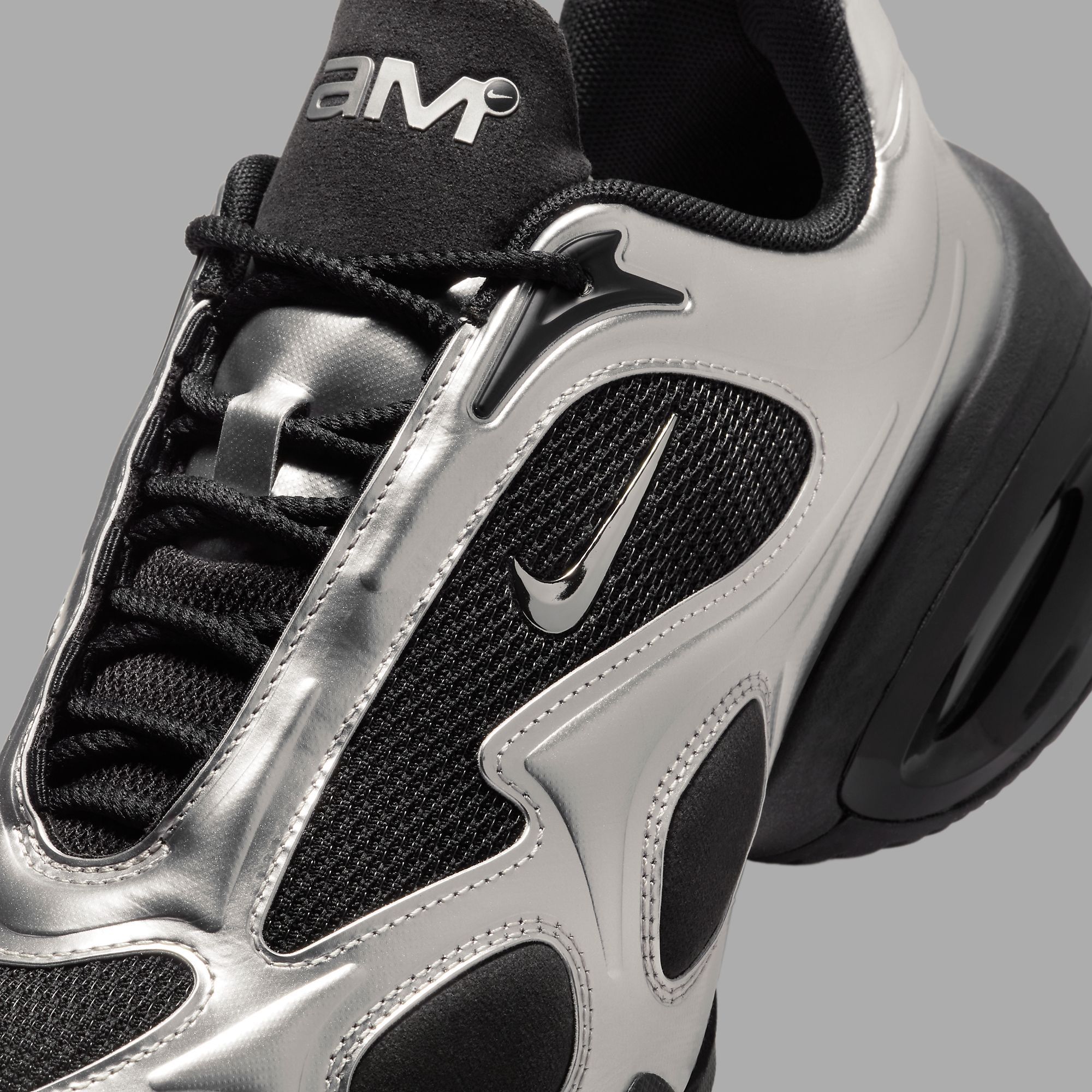 靴 Nike Air Max Muse Black/llic Silver Nike Air Max Muse Black Metallic Silver FV1920-001 | SneakerFiles