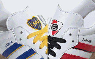 Boca Juniors and River Plate x Adidas Sambas (Fall 2025).