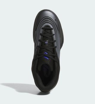 adidas dame 10 core black iron metallic lucid blue JP6090 5