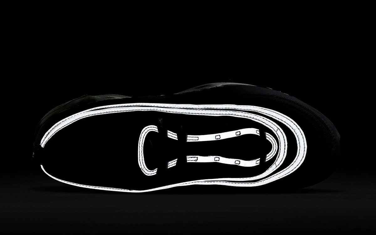 Air max 97 reflective logo outlet noir