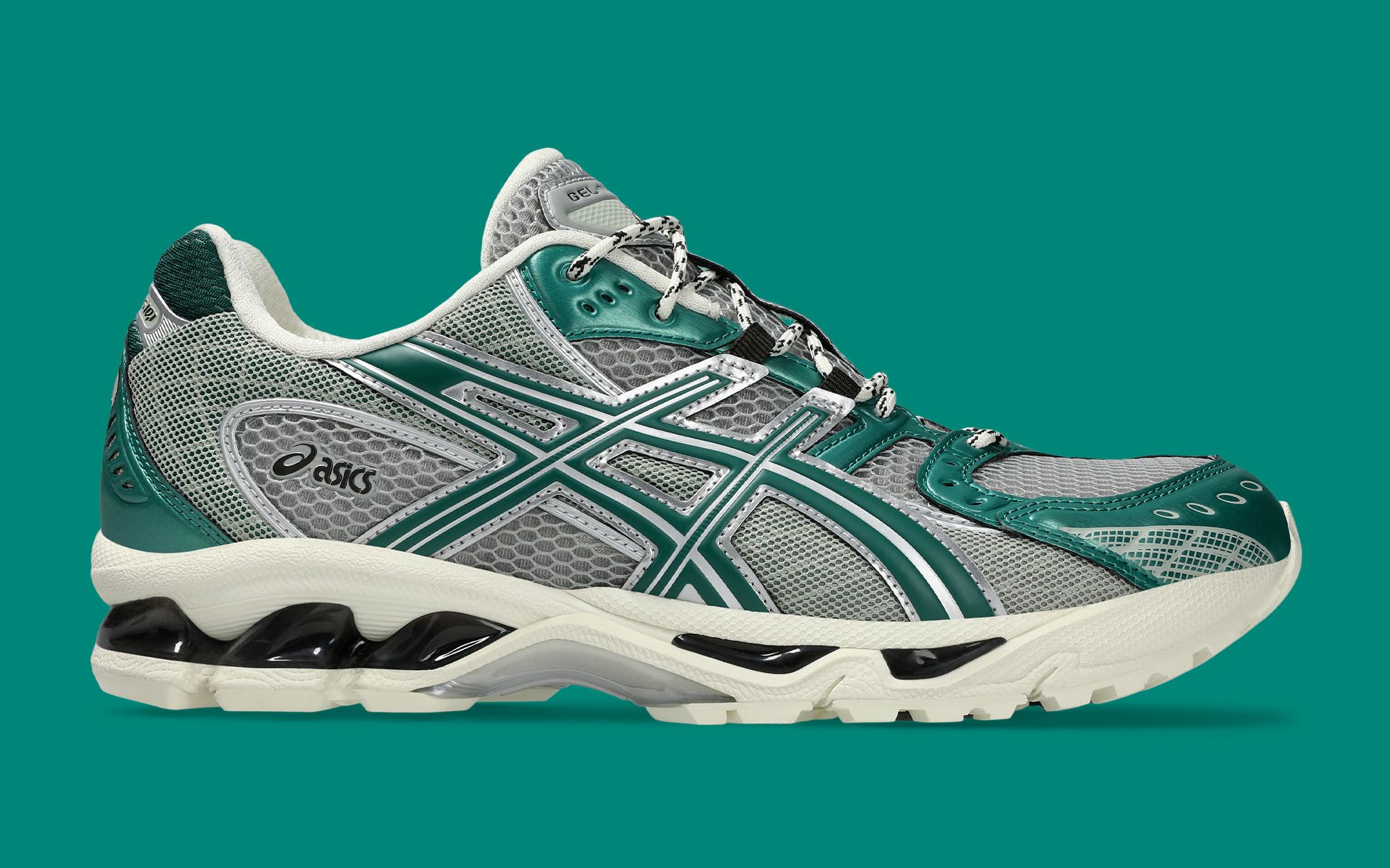 ASICS GEL Nimbus 10.1 ホワイト　グリーン　23.5 asics GEL-NIMBUS 10.1 WHITE/SAXON GREEN（アシックス ゲル