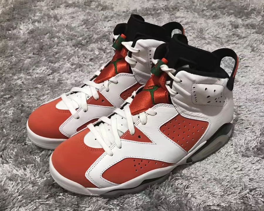 Jordan 6 gatorade sales orange