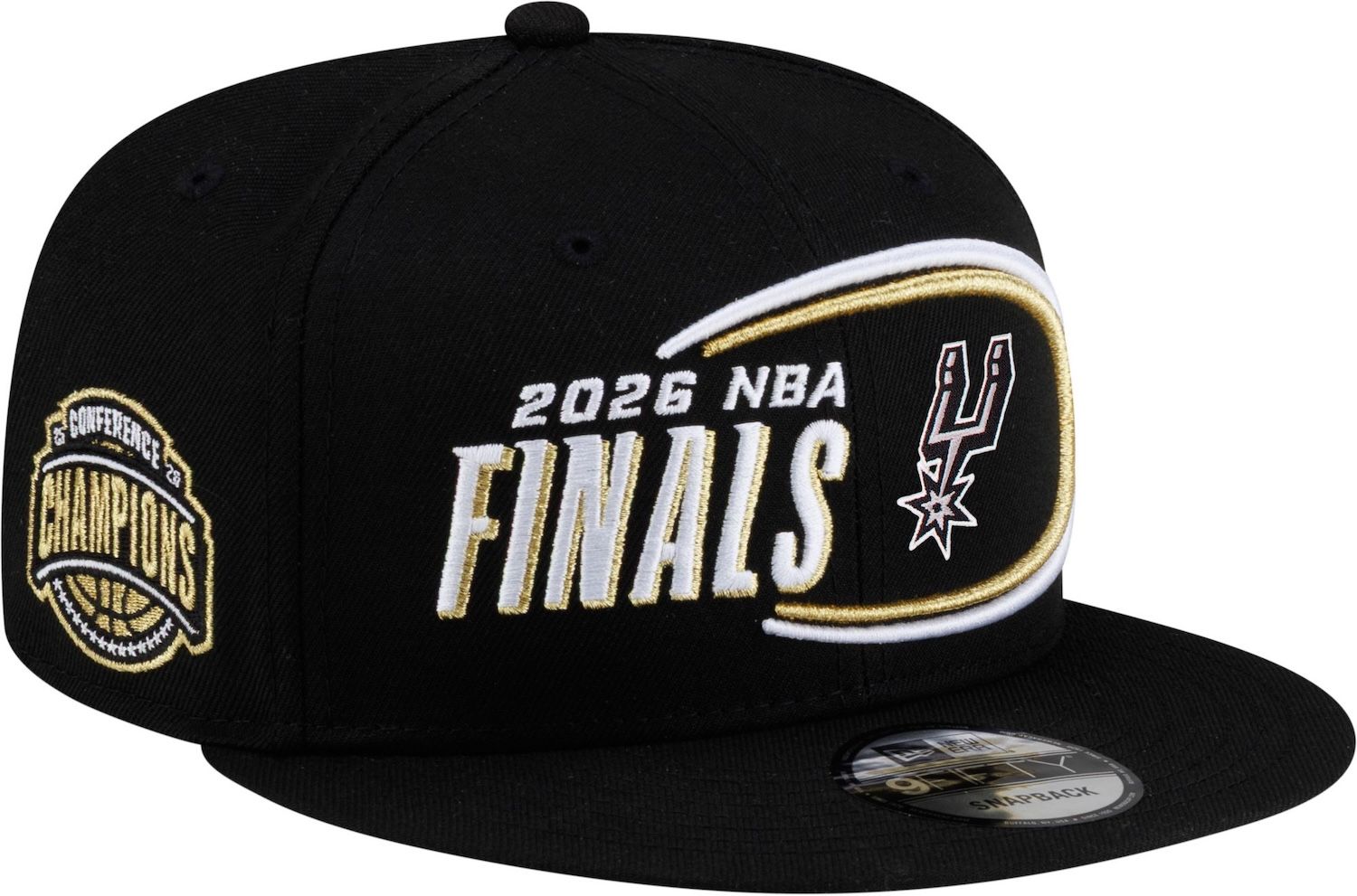 New Era 2026 Western Conference Champions San Antonio Spurs 9Fifty Locker Room Hat. MSRP $46.