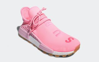 pharrell williams x adidas nmd hu pink gum sun calm eg7740 release date 2