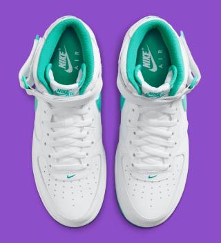 nike air force 1 mid white clear jade dv0806 102 release date 4