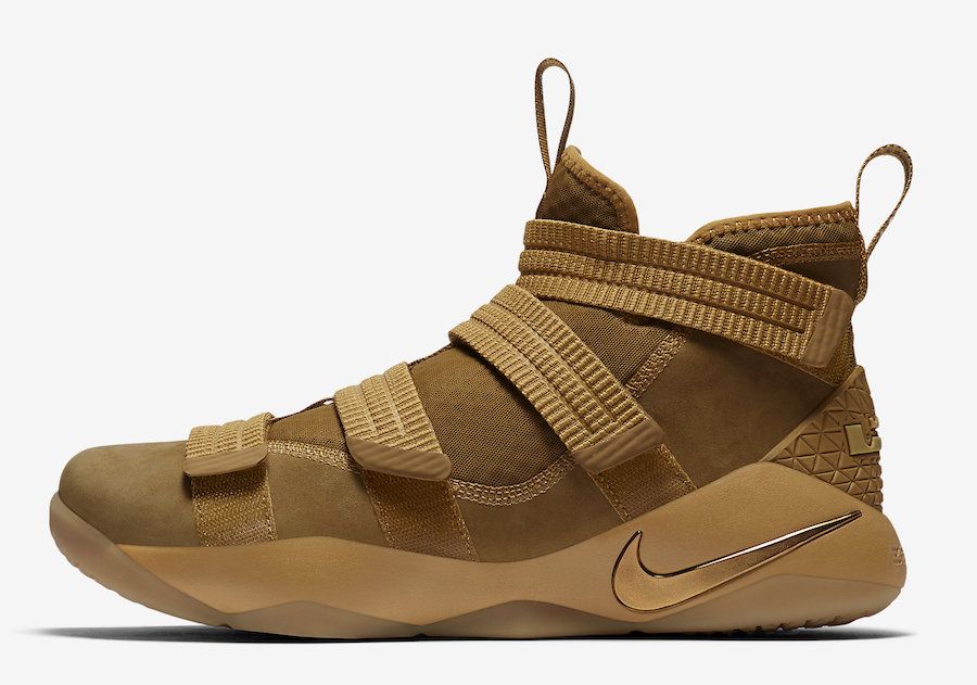 Wheat lebron soldier on sale 11