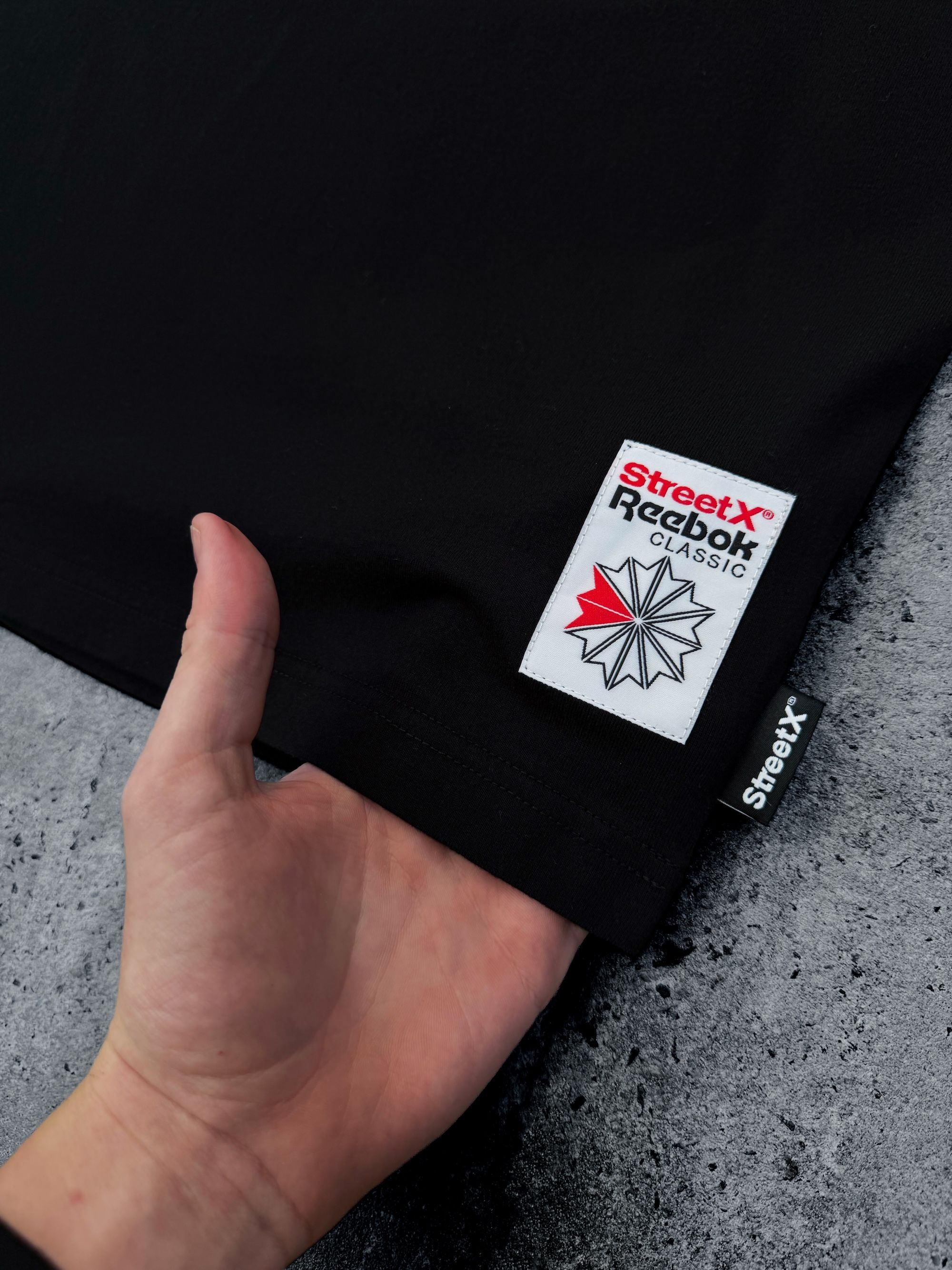 StreetX x Reebok Graphic T-Shirt. Photo via StreetX.