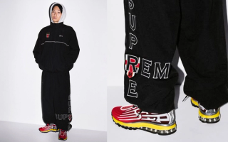Supreme's Nike Air Max 2000 collaboration, unveiled for Fall/Winter 2026.