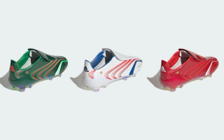 adidas F50 Tunit Football Boot Collection inspired by the three host nations of the FIFA World Cup 26™. Photos via adidas.