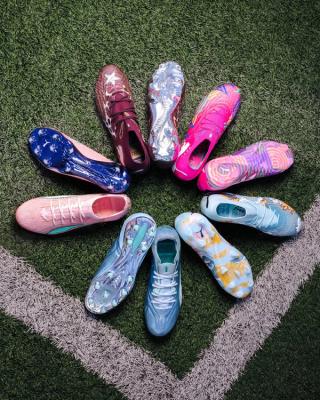 PUMA's City Pack of football boots inspired by different cities hosting 2026 World Cup™ matches.