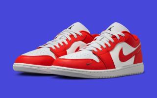 Summer Heats Up With the Air Jordan 1 Low SE “Chile Red”