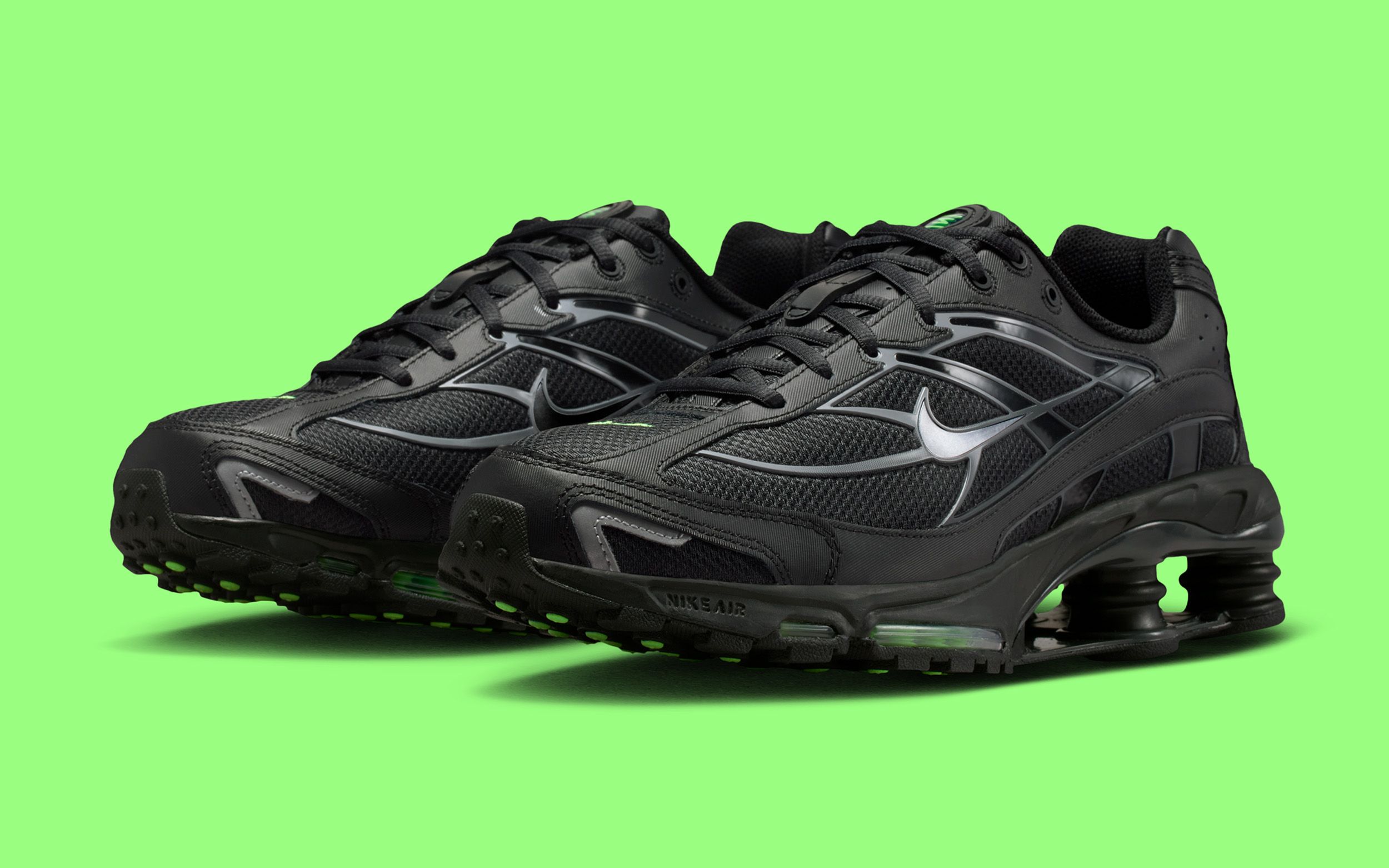 Nike Shox Ride 2 “Black Neon” Brings Back Peak Y2K Energy | House