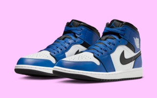 Available Now // Nike Air Jordan 1 Mid "Game Royal" 