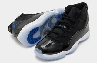 Air Jordan 11 "Space Jam" 2026 Retro. (SKU: CT8012-900). Photo via size?