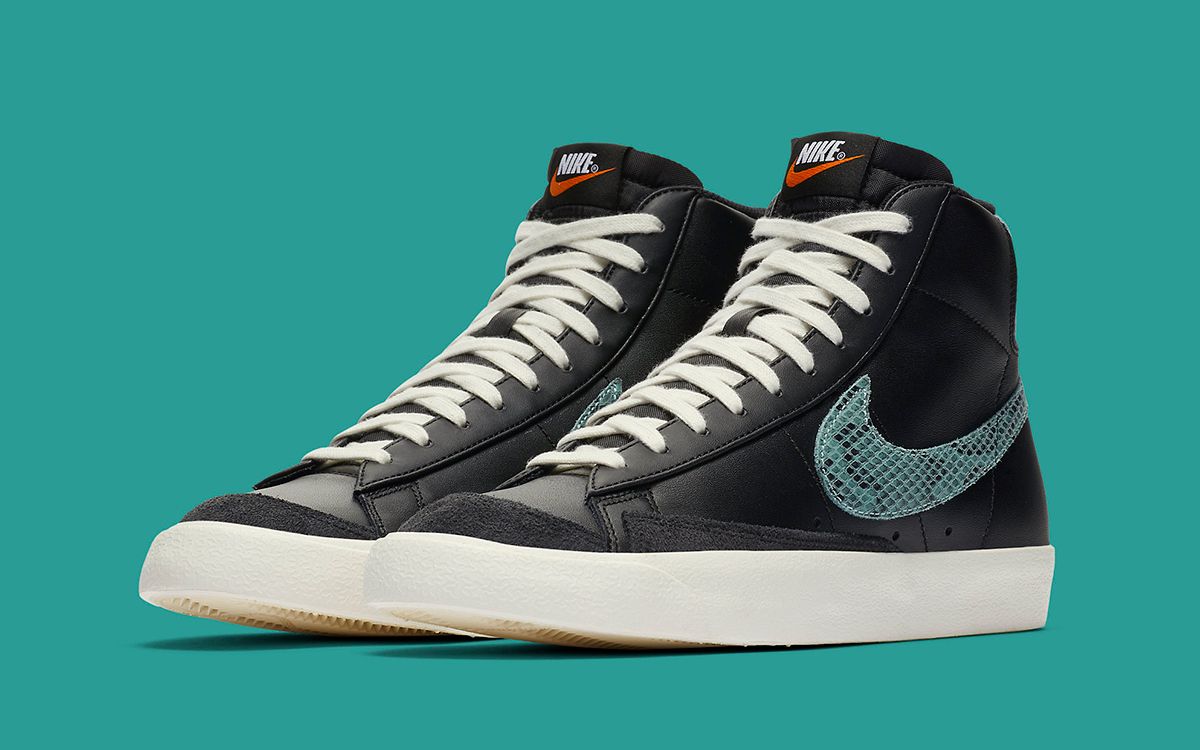 Nike blazer vintage top snakeskin