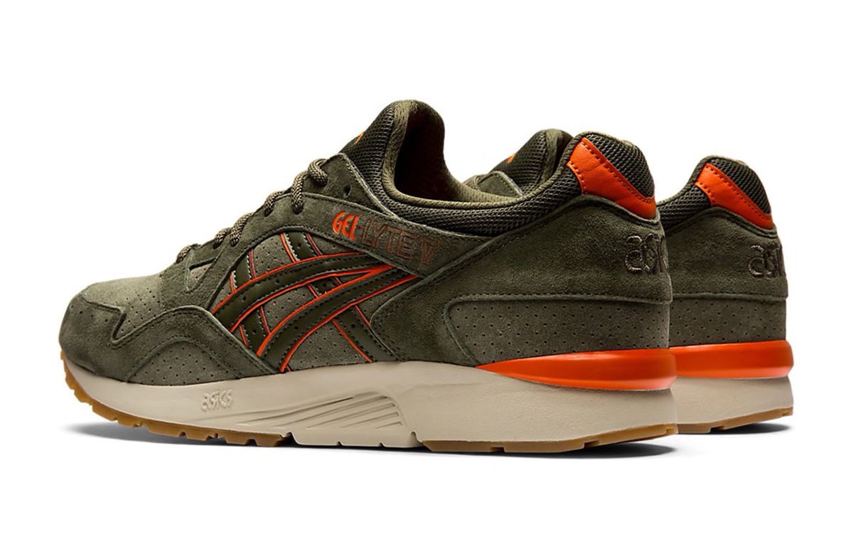 Asics gel sale lyte v olive