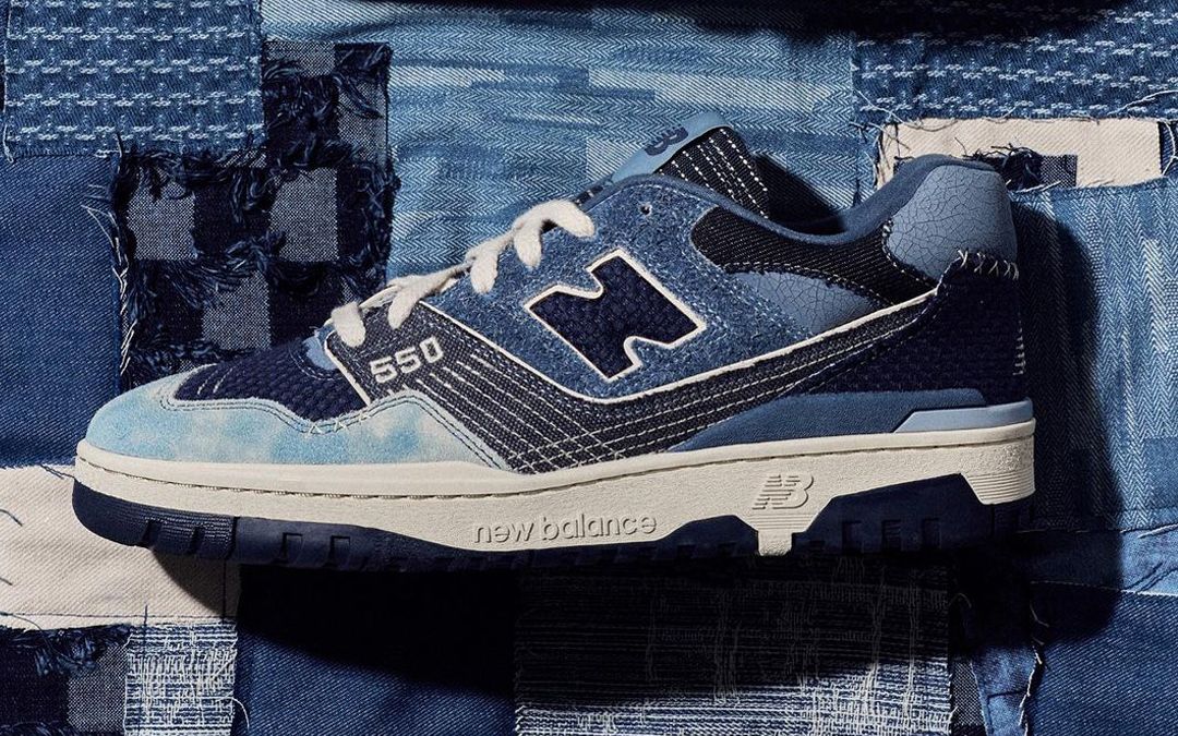 New Balance ☆ BB550JP 'Boro Pack' Denim New Balance 550 Boro Pack Men's - BB550JP - US