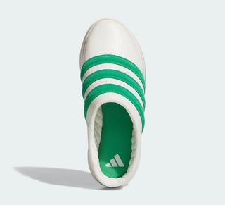 adidas ADICHILL Golf Mule "White/Green" (SKU: KH6346). Photo via adidas.