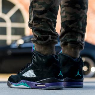 Air Jordan 5 "Black Grape"