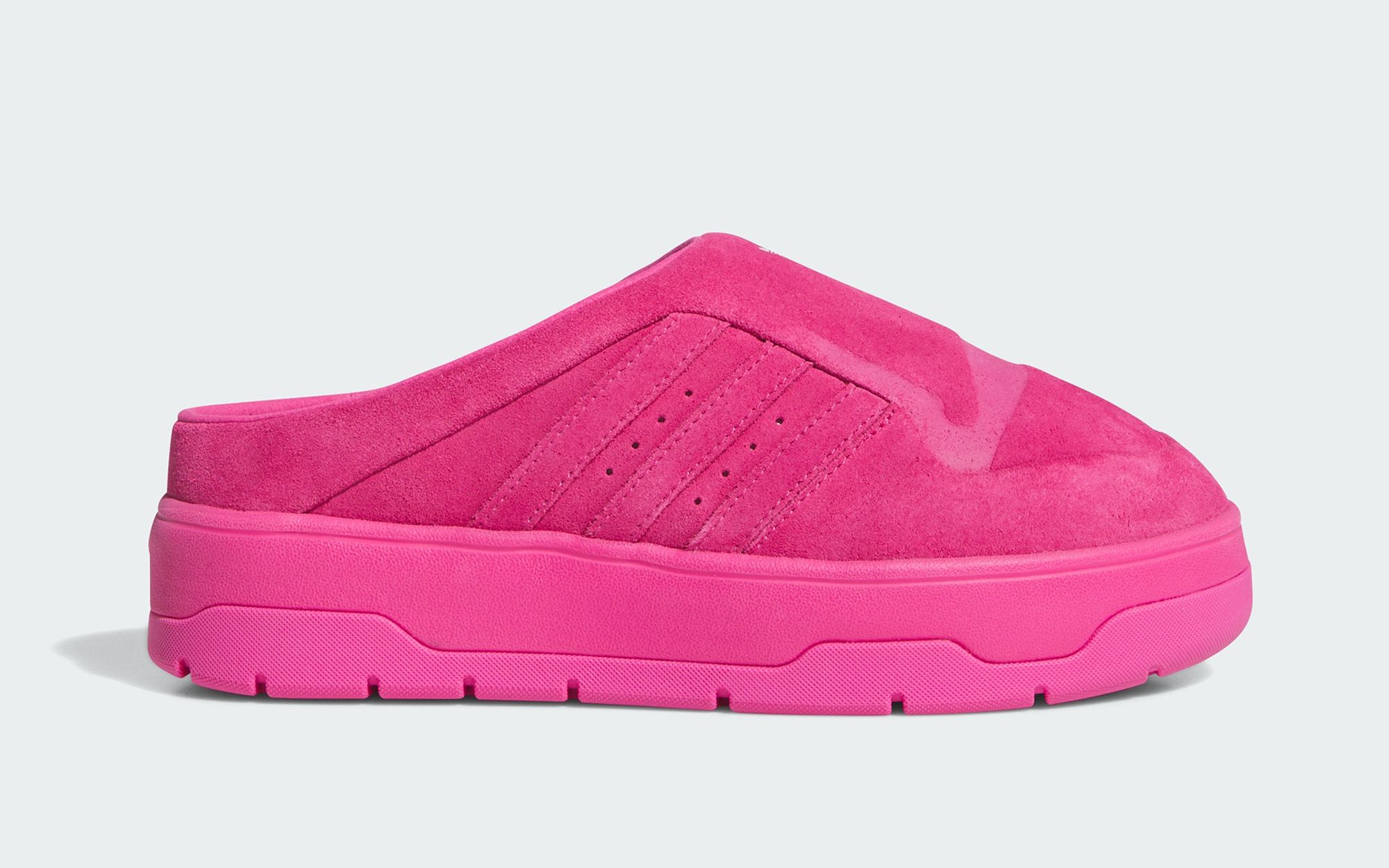 ◆adidas◆ Rivalry Mule Pink JR5678 The Women's adidas Rivalry Mule Takes on Bold Tonal Looks