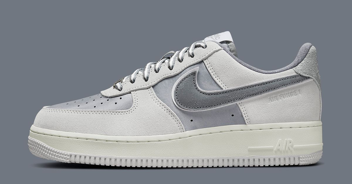Nike Air Force 1 “Athletic Club” Appears in Silver and Grey | House of ...