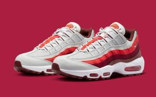 The Air Max 95 Appears in White, Red and Burgundy