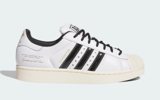 Shoe Palace x Muhammad Ali x adidas Superstar "White/Black" collaboration.