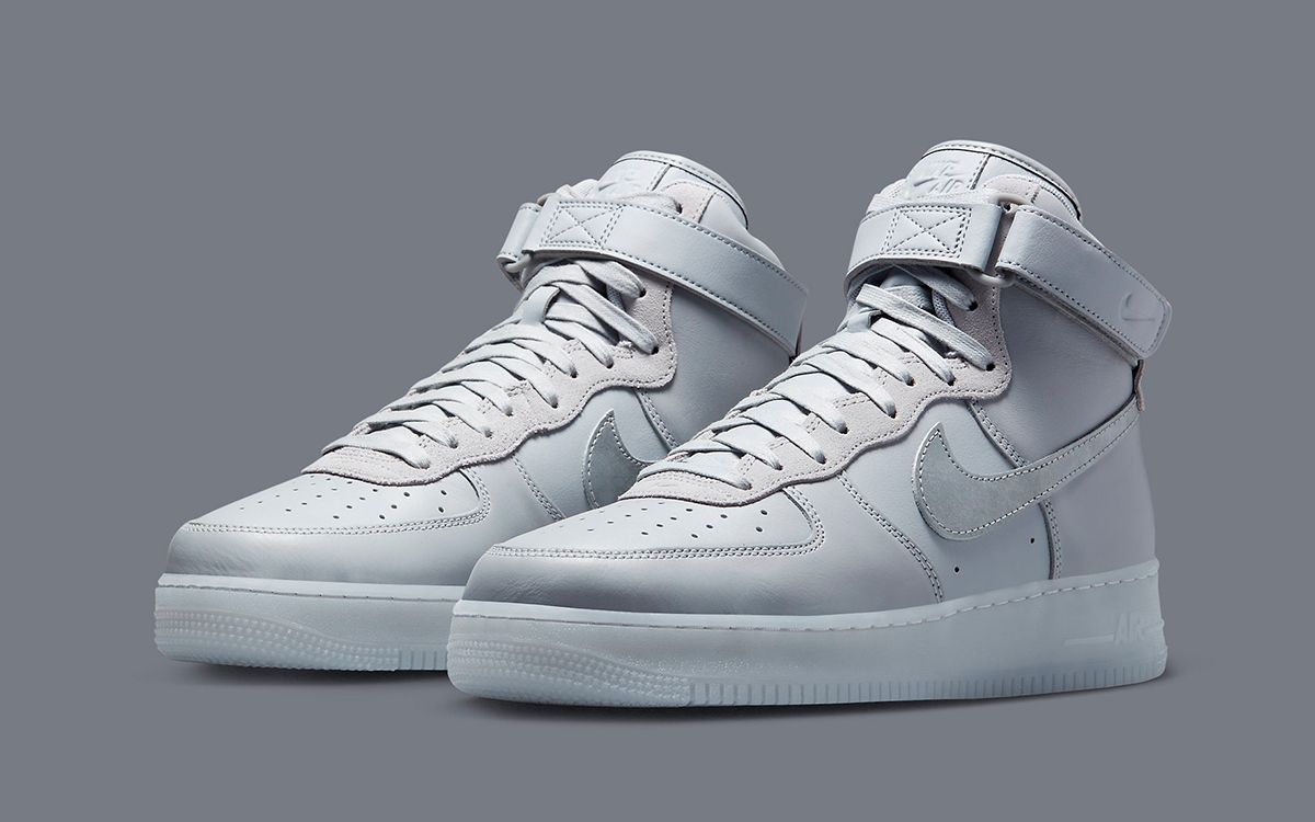 This Premium Nike Air Force 1 High “Wolf Grey” Arrives November 