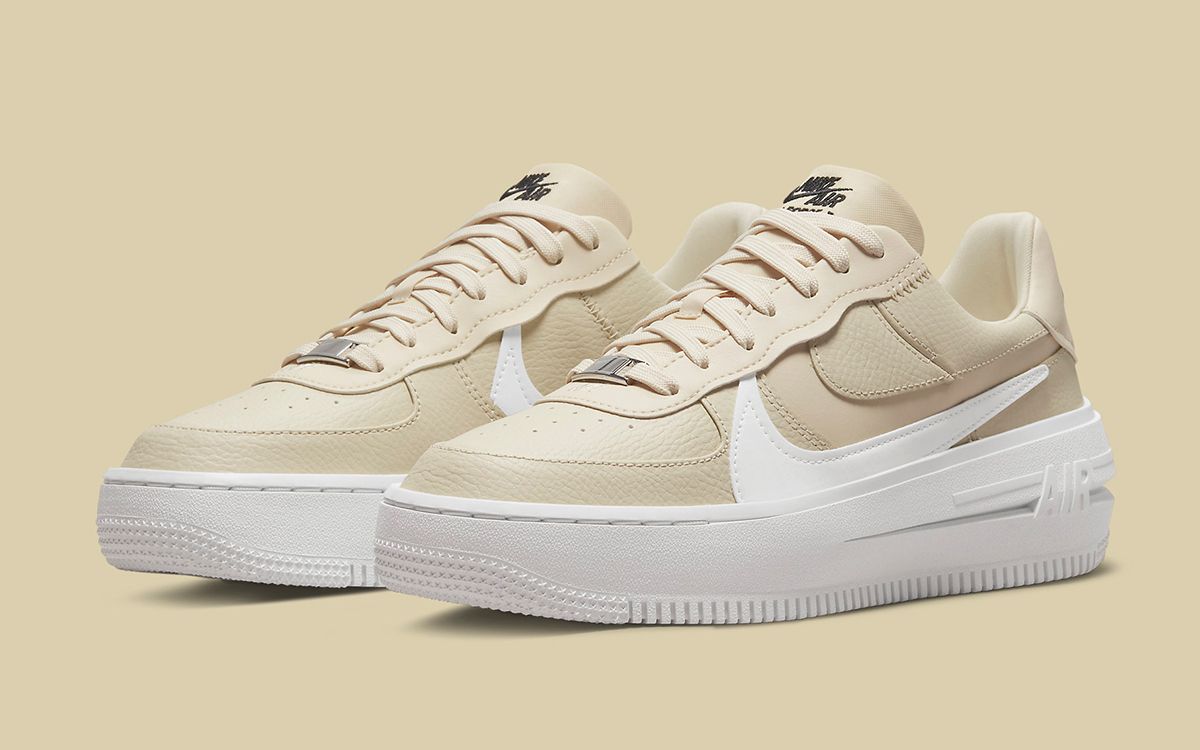 Official Images // Nike Air Force 1 PLT.AF.ORM “Fossil” | House of