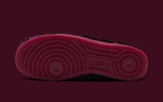 Nike Air Force 1 "Team Red" (Pony Hair; SKU: IR1940-600). Photo via Nike.