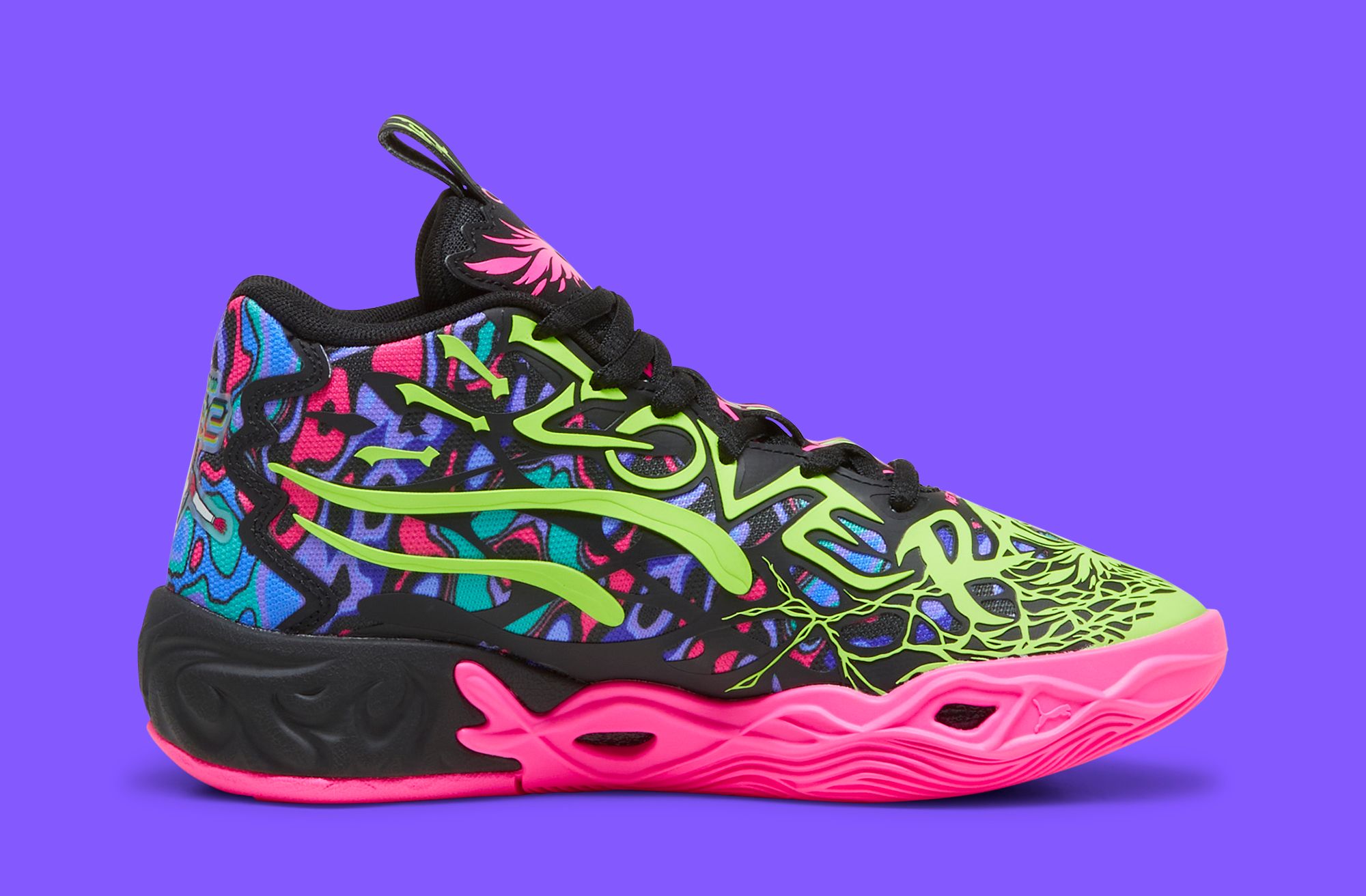 The LaMelo Ball x PUMA Hoops MB.04 