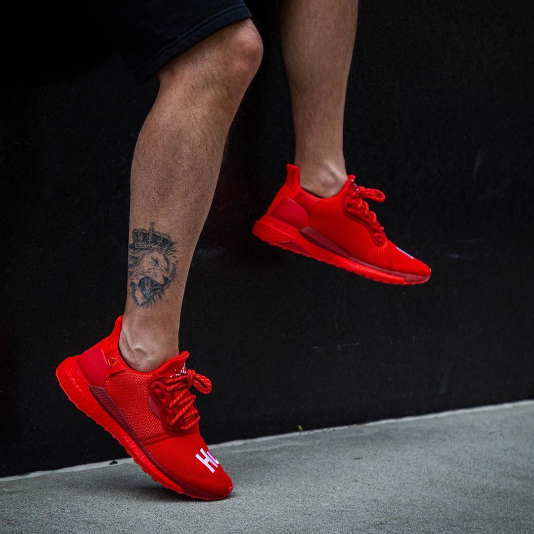 adidas solar hu on feet