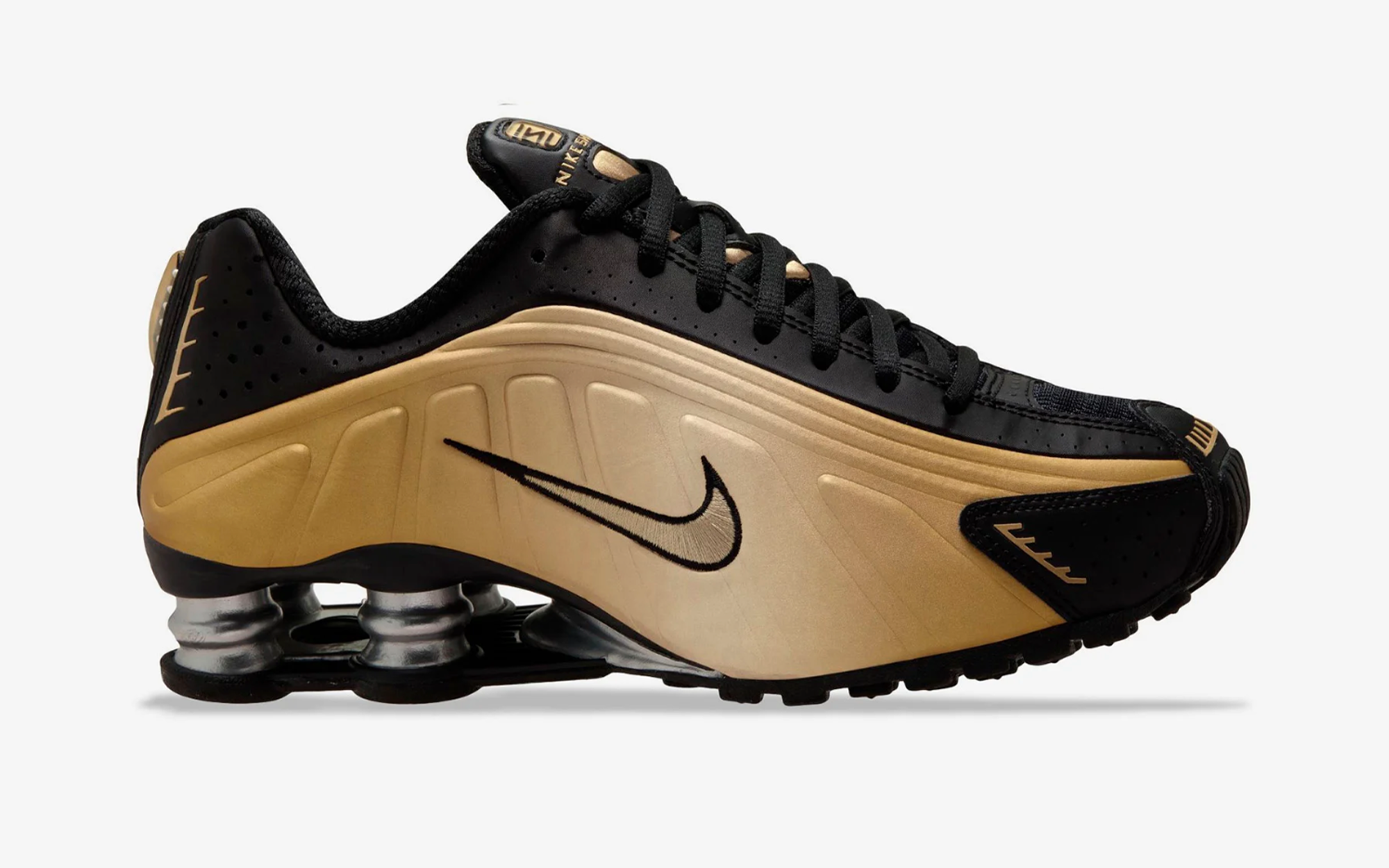 Nike Shox ブラック/ゴールド Nike Shox NZ Black Gold Men's Size US 7.5 EU 40.5 | eBay