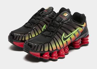 The Nike Shox TL Returns in Black, Volt, and, Fire Red