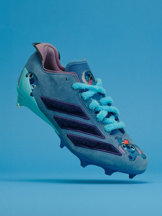 Adult's Disney x adidas Adizero Electric II "Stitch" (SKU: KI3679). Photo via Disney.