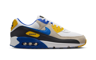 NFL x Nike Air Max 90 "Los Angeles Rams" sneaker.