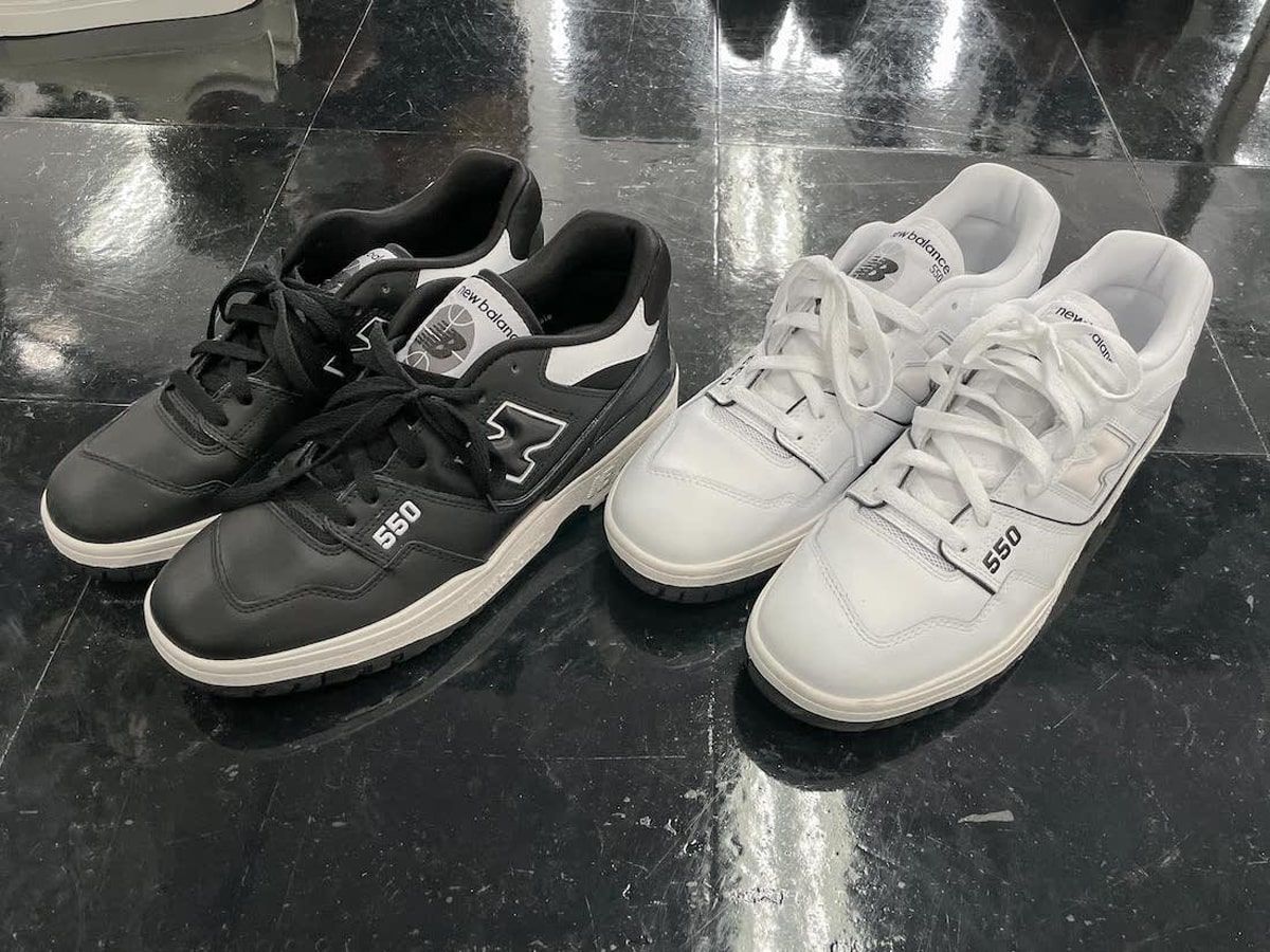 First Looks at the COMME des GARÇONS x New Balance 550