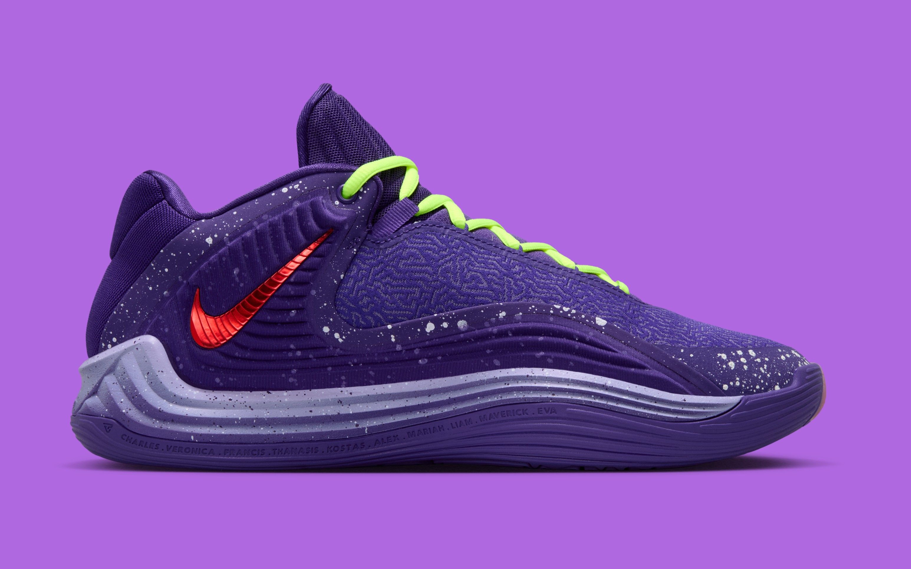 Nike Mens Giannis Freak 7 Snow Pack Purple Shoes Sz 10.5 New Sneaker IH1938-500 Nike Giannis Freak 7 Snow Pack IH1938-500 main image 4