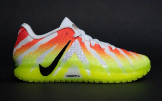 Nike Ja 3 "Christmas" basketball shoe, photo by SLAM.