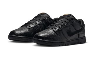 The Dunk Low “Black Croc” Is Dressed to Impress This Fall