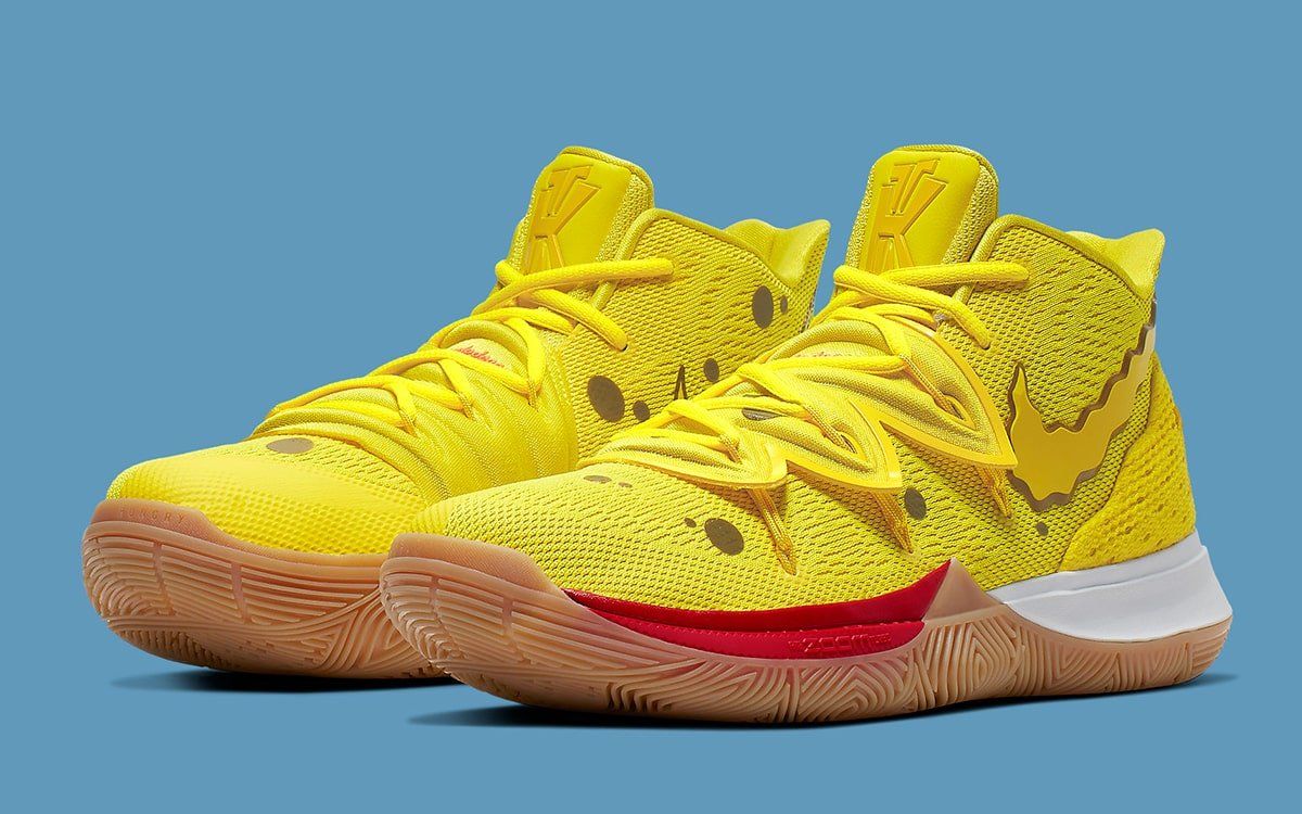 Kyrie spongebob store collection restock