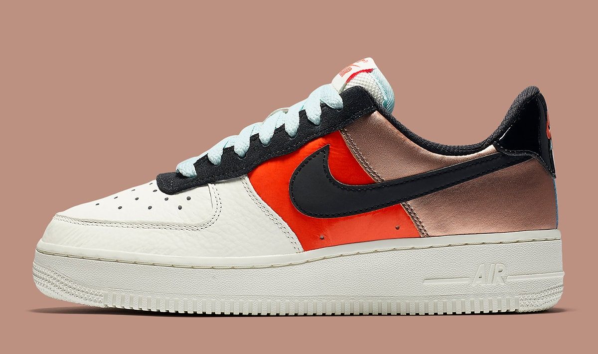 nike air force 1 metallic bronze