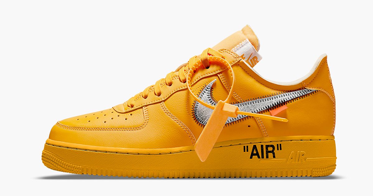 OFF-WHITE x Nike Air Force 1 “Lemonade” Releases July 10th | House of Heat°