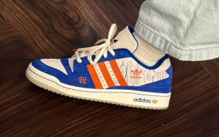 Friends & Family pair of the Unheardof x FC Cincinnati x Adidas Forum Low “All for Cincy” collaboration.