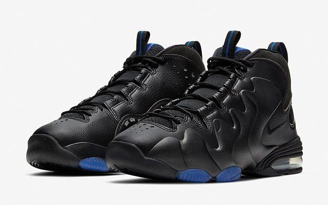 nike air penny 3 black and silver