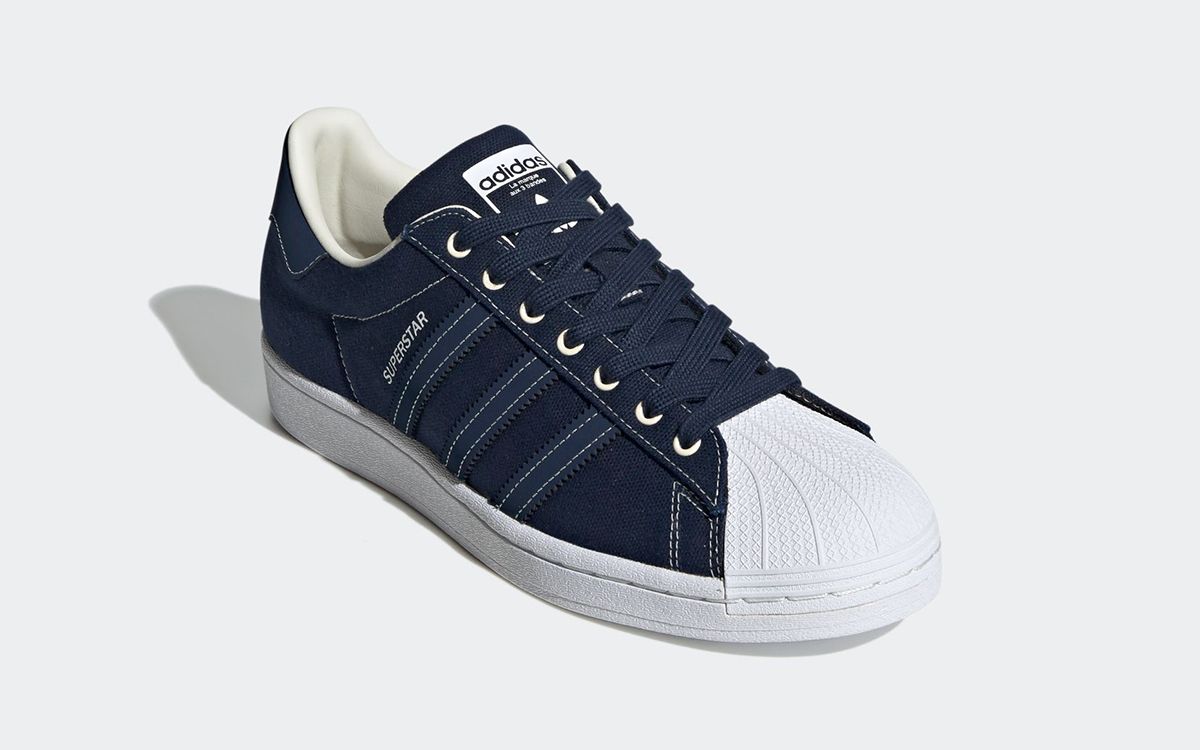 Adidas superstar sale canvas