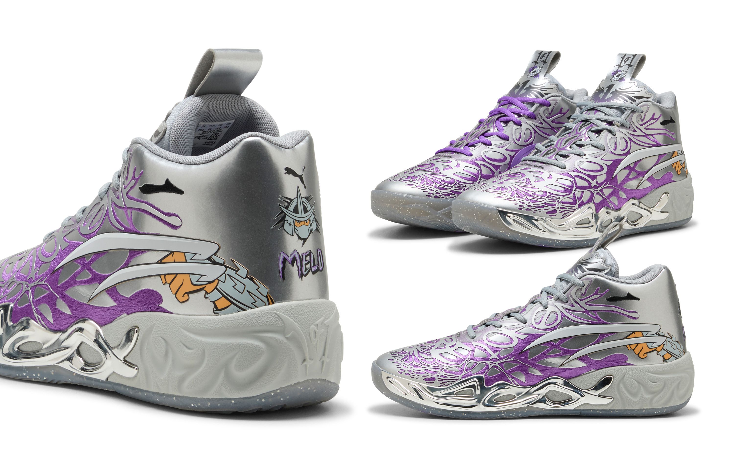 Only 444 Pairs of the TMNT x Puma MB 04 